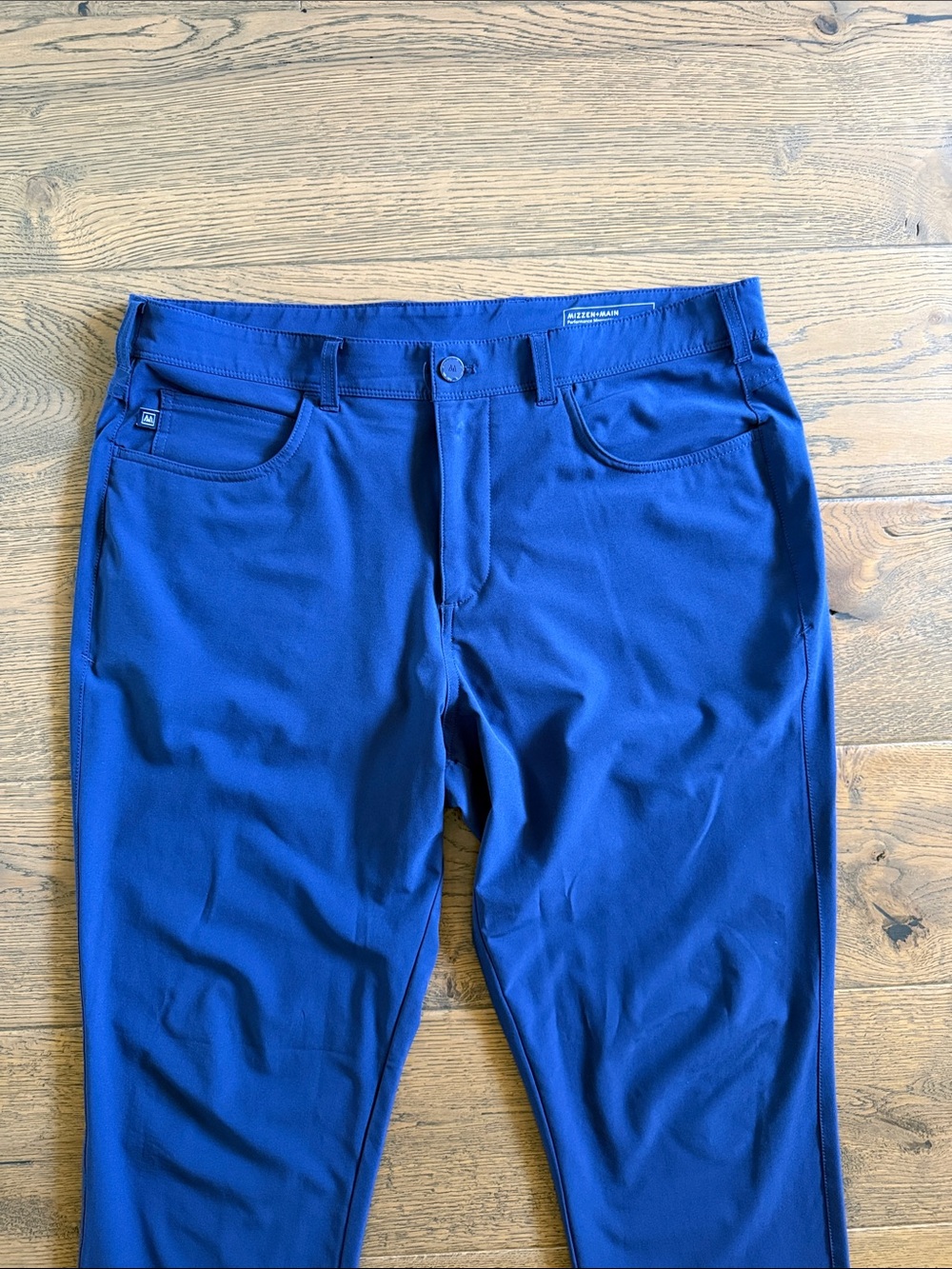 Mizzen+Main Men's Performance Chinos - Royal Blue